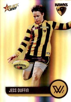 2023 Select AFL Footy Stars - Base Parallel - Colour Spots #210 Jessica Duffin Front